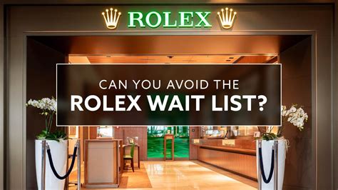 rolex waiting list ireland|rolex waiting list 2024.